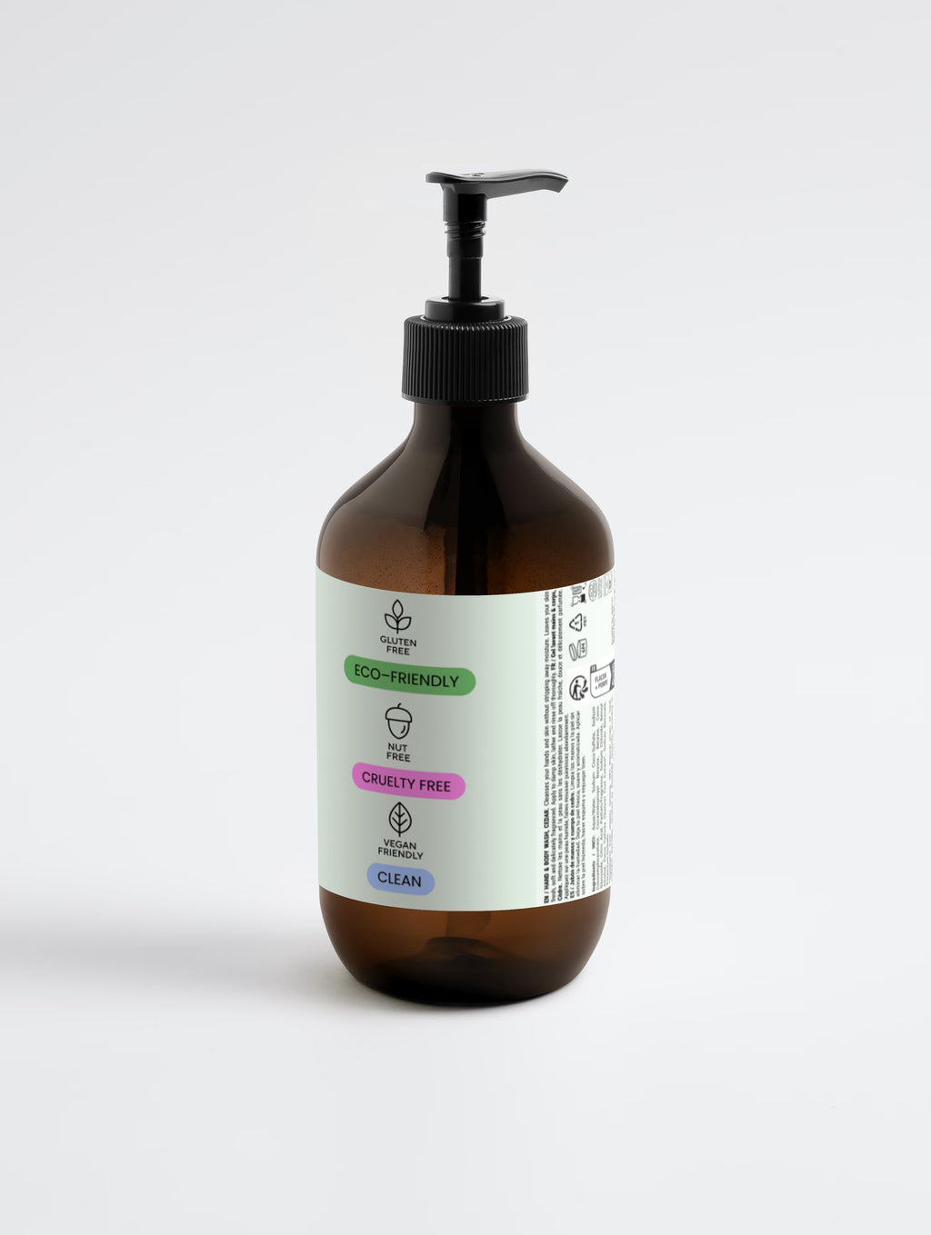 Body Wash, Peppermint & Dark Cedar