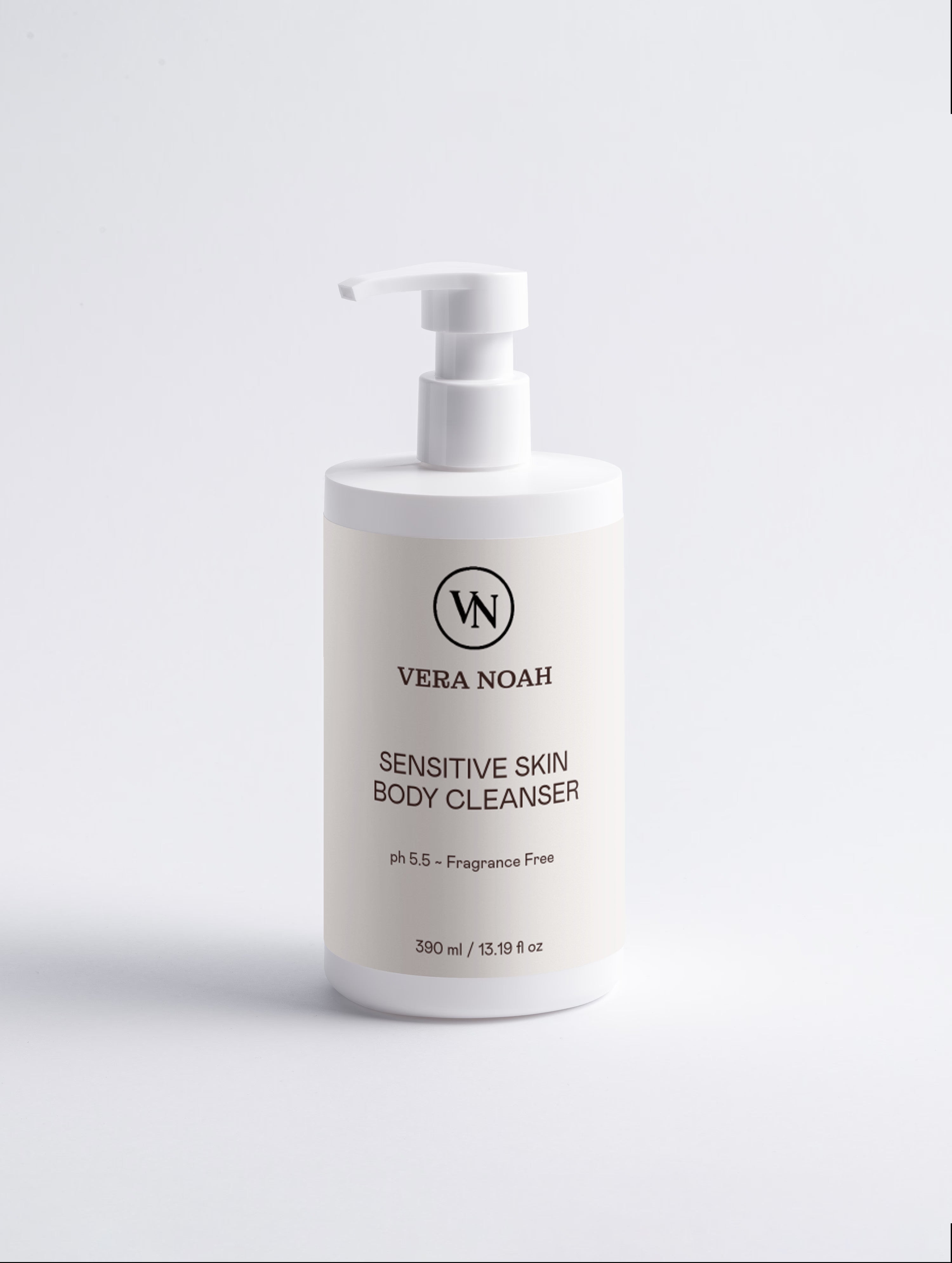 VERA NOAH Sensitive Skin Body Cleanser – pH 5.5 Daily Wash with Linden & Jasmine Extract