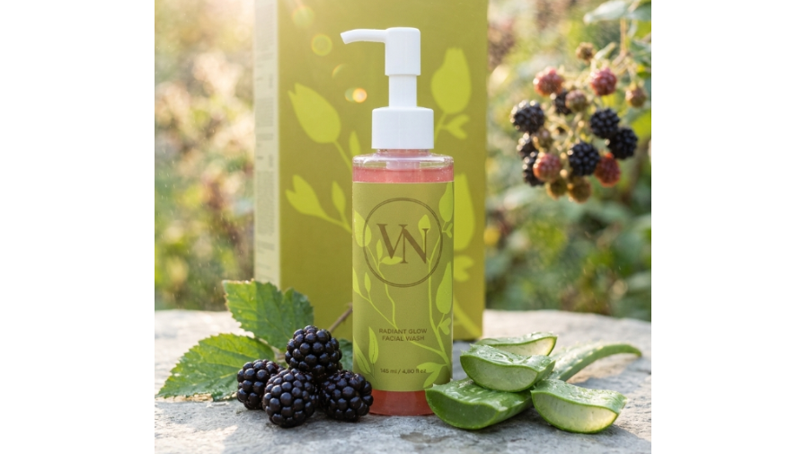 VERA NOAH Radiant Glow Facial Wash – Gentle Brightening Face Wash for Sensitive Skin