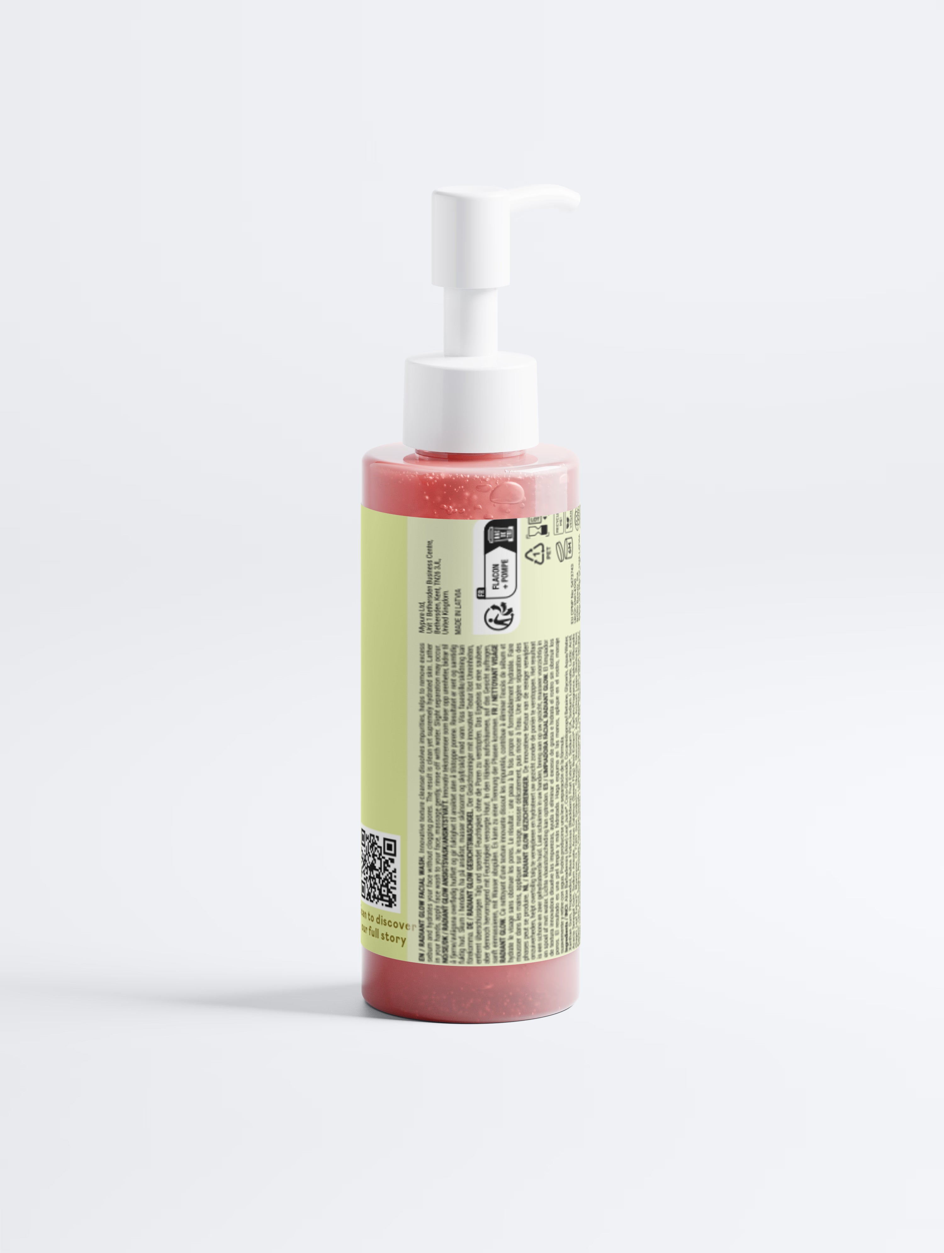VERA NOAH Radiant Glow Facial Wash – Gentle Brightening Face Wash for Sensitive Skin